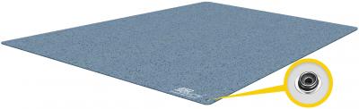 Electrostatic Conductive Chair Floor Mat Astro EC Iron Gray 1.22 x 1.5 m x 2 mm Antistatic ESD Rubber Floor Covering